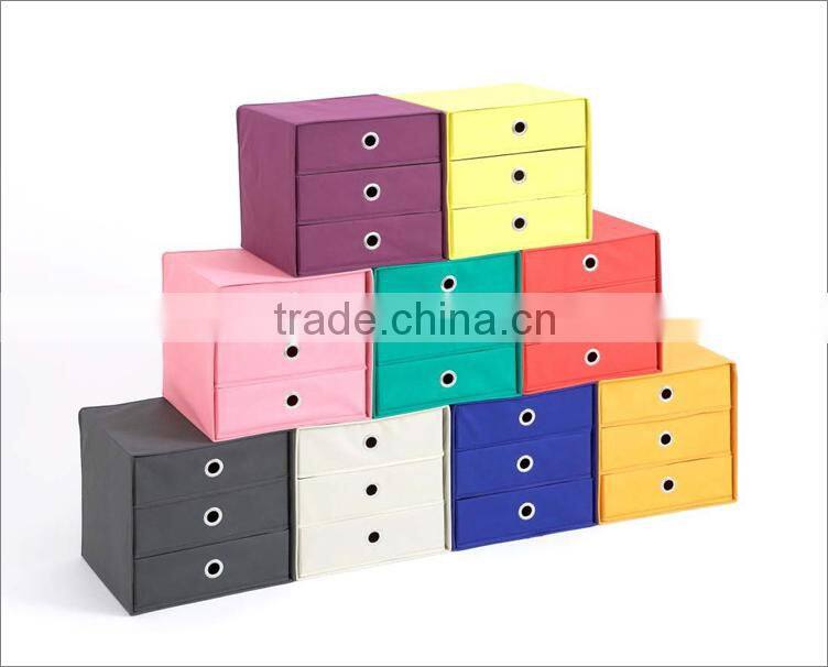 3 DRAWER STORAGE COLOR BOX