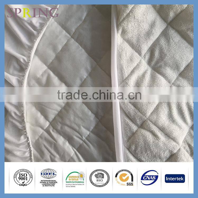 High quality bamboo Quilted crib mattress protector
