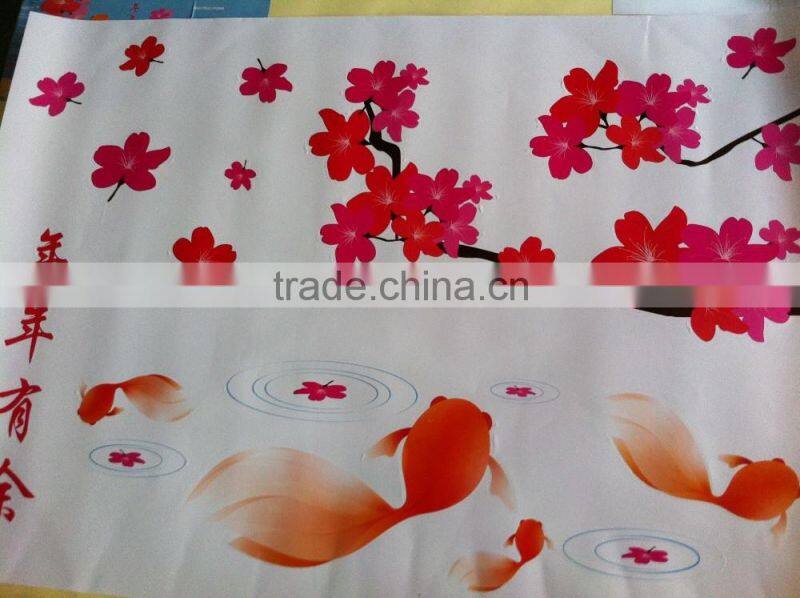 pvc wall sticker,3d wall sticker,bathroom waterproof wall sticker