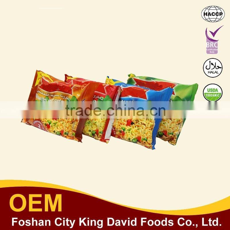 Hot! new 5baglot Traditional instant noodles delicious Chinese food/snacks Spicy favor 65g/bag