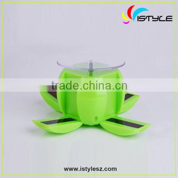 2015 hot selling Solar powered new design display stand for displaying small accessories