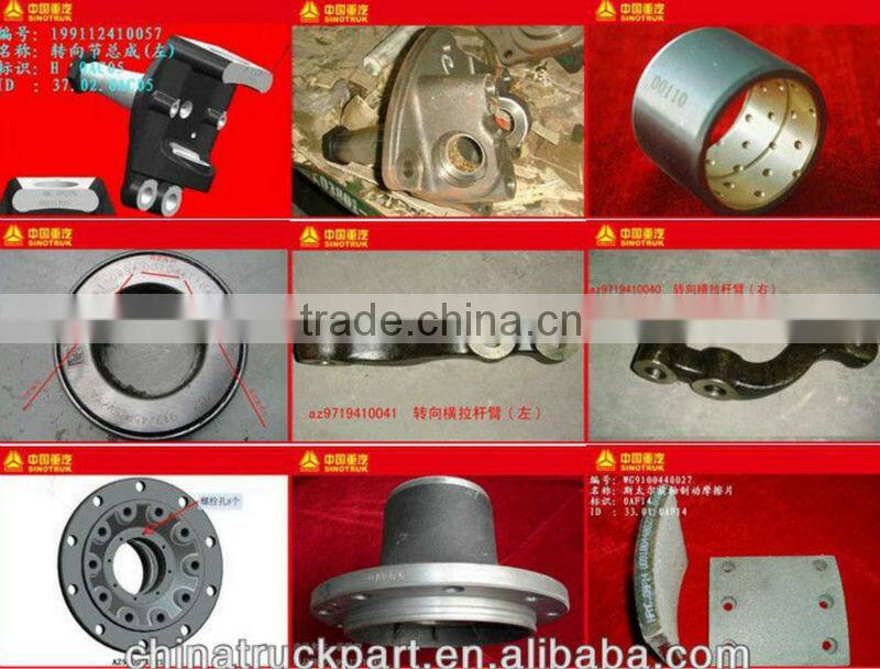 SINOTRUK HOWO dump truck spare parts