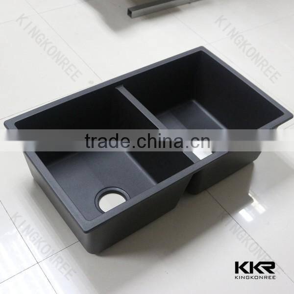 Under Mount Kitchen Sink/New design double bowl large kitchen sink