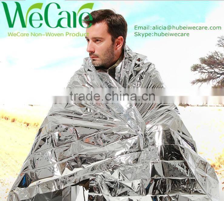 aluminum emergency blankets/foil emergency blanket/wholesale mylar emergency blankets emergency mylar blanket