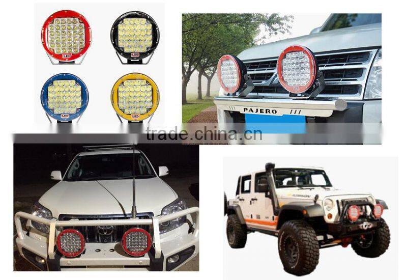 9 inch headlight 9-36v dc flood /spot 96w 35pcs*5w LEDs 160w led driving light