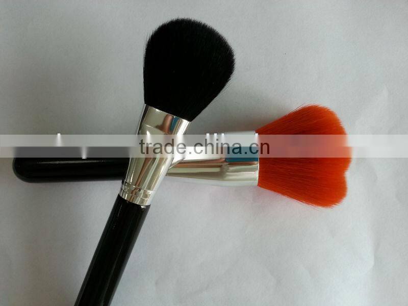quality make up powder brush/goat hair makeup brushes
