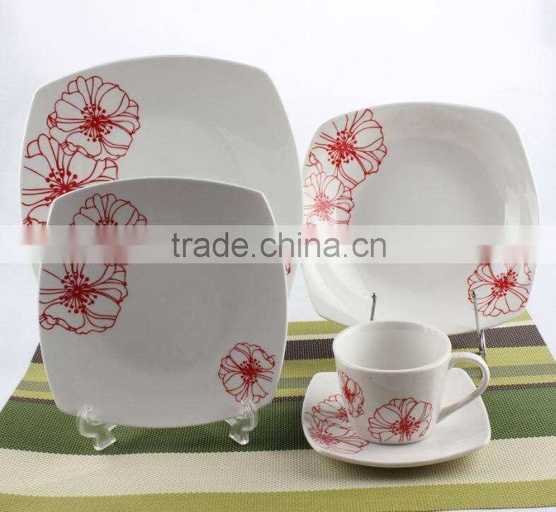 PASS TEST brand names of dinner sets, germany dinner set porcelain, square dinner set