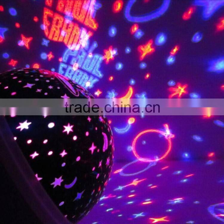 With competitive price color changing stars and moons night light projector
