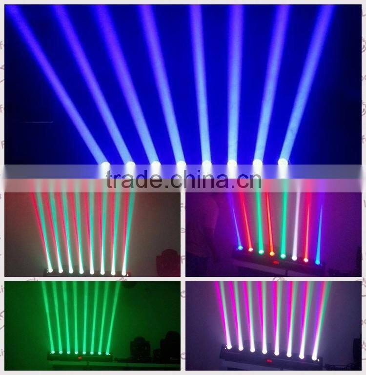 mini led pixel moving beam light / rotation bar 8*10W/ LED stage washer bar