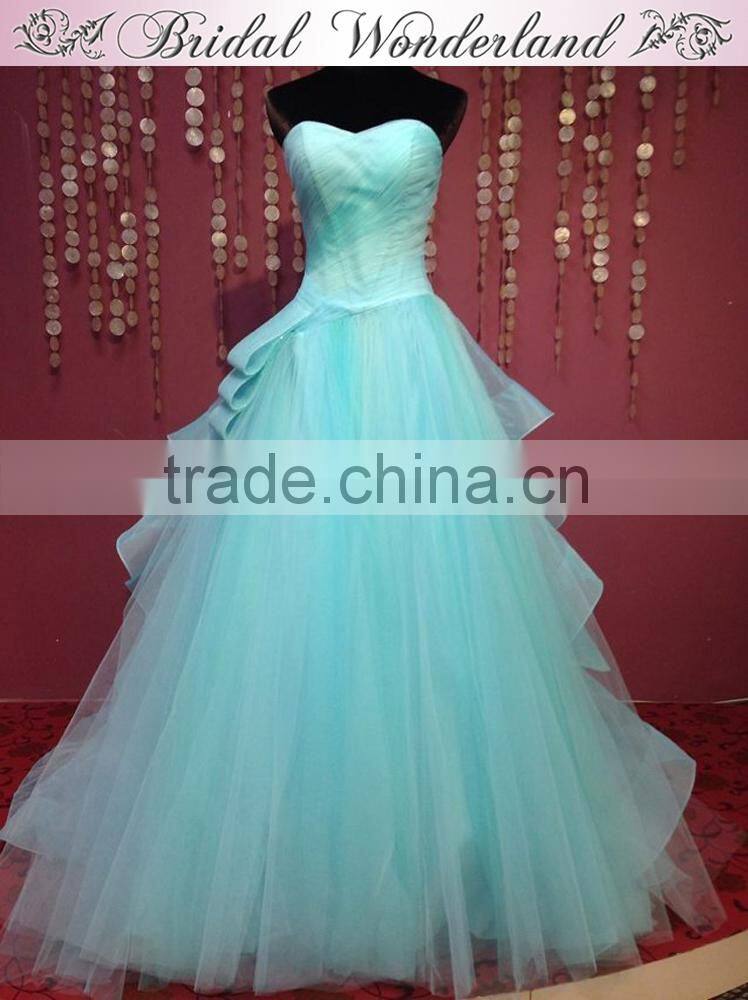 2014 brazilian lilac evening dress for fat women