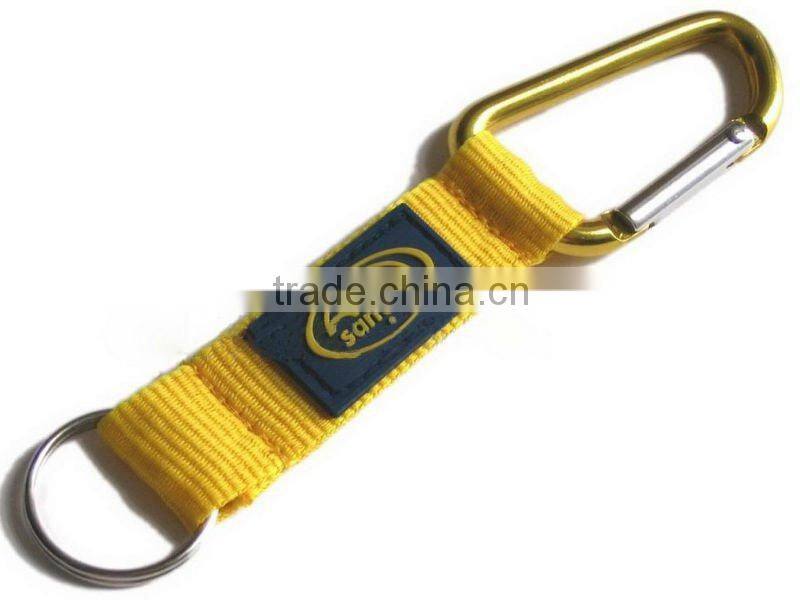 2015 new product key chain of customized logo and color from gold supplier