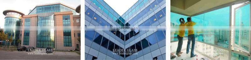 Tinted float glass for window