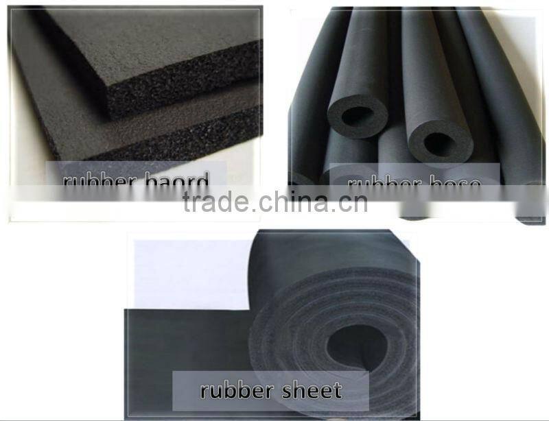 on sale black NBR sponge rubber foam insulation made in china
