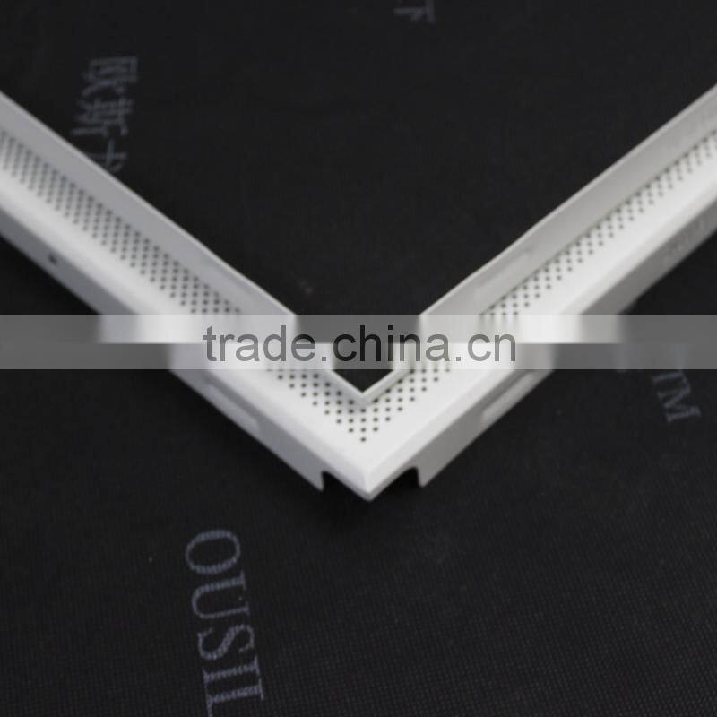 Decorative Wooden Color Galvanized Steel Metal Ceiling Suspended Panel Clip in False Ceiling