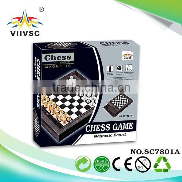 New arrival trendy style veneer chess boardgame for 2016