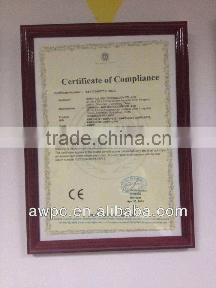 AWPC 2014 new product china laptop 13.3 inch