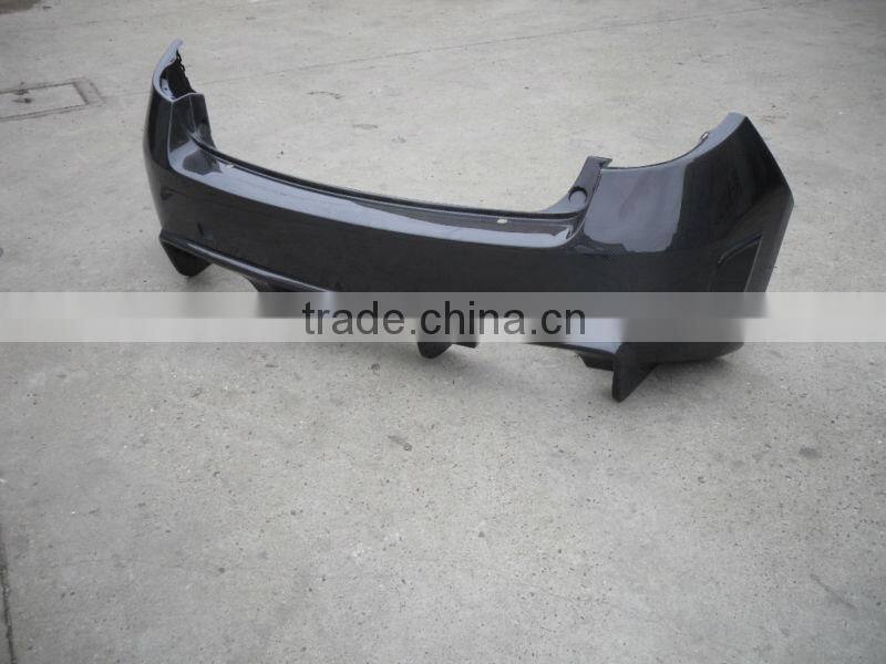 Carbon Fiber Racing Style Rear bumper Body Kit FOR Impreza GRB