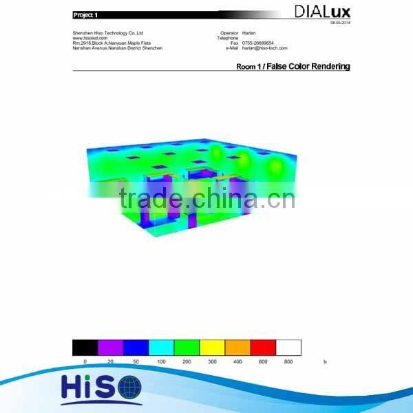 Germany ceiling standard 620x620mm 60W smd 2835 led square panel light IP44 AC85-265V