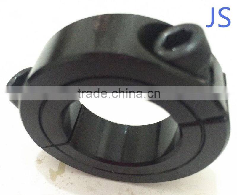 Double split shaft locking collars,Two-Piece Clamp-On Shaft Collars