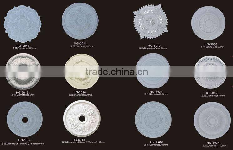 high-quality factory price simple European style PU plain cornices mouldings materials for building decoration