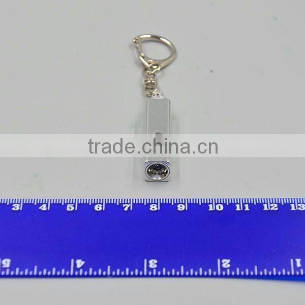Cheapest Wholesale MINI LED Flashlight with Keyring