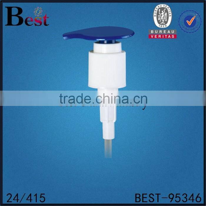 special design 24/415 white plastic lotion sprayer type pump