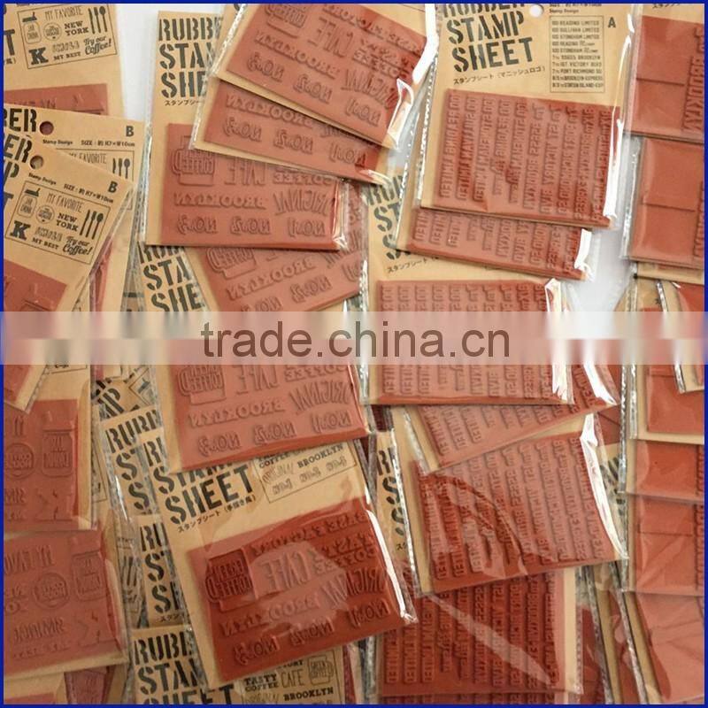 New Design Custom Rubber Stamp