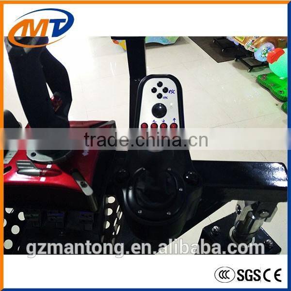 3 screens dynamic car driving simultaor plane game machine