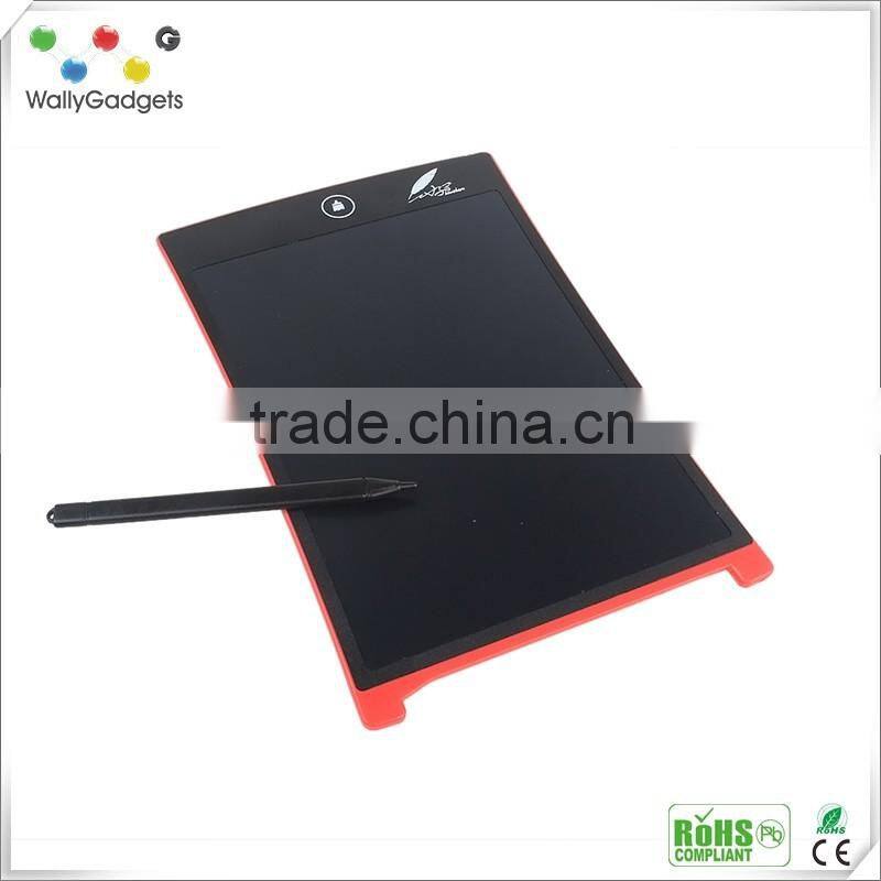 Customized Brand New Super Thin 8.5 inch With Stylus Wring Lcd Tablet Memo Pad For Office