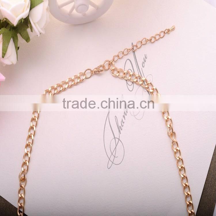 >>>2016 Wholesale Punk pendant Necklace Women Vintage drop Necklaces Fashion tassel Boho collar necklace Turkish Jewelry/