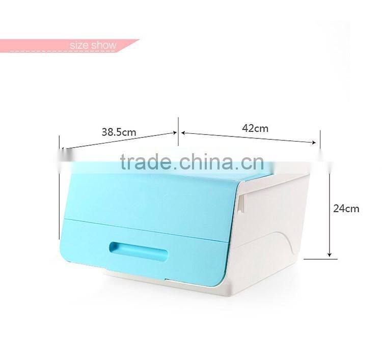 Multipurpose superposable colorful storage box