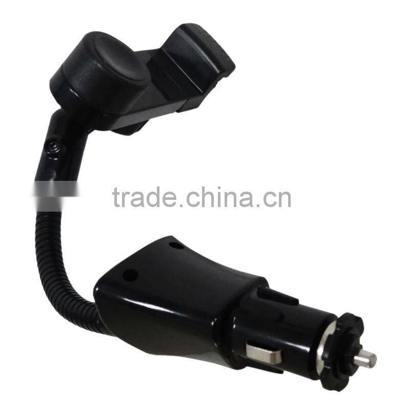 Factory price Car holder usb chargers Adjustable Car Mount for Smartphones with USB charger,mobile phone smart holder