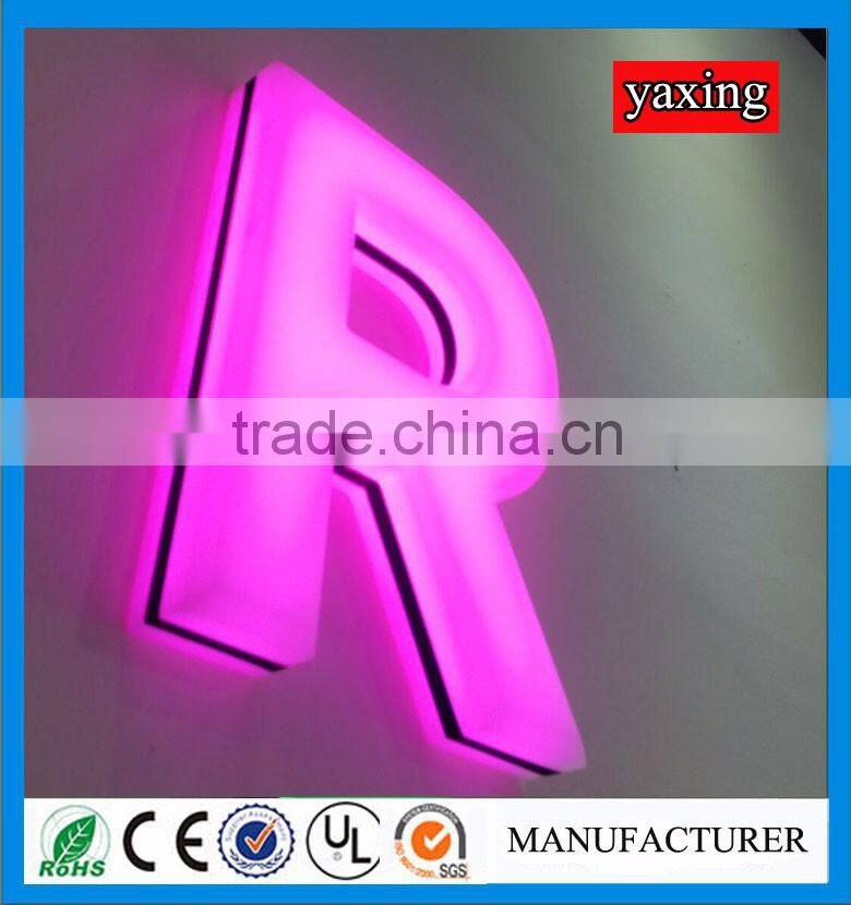 High brightness acrylic mini led character