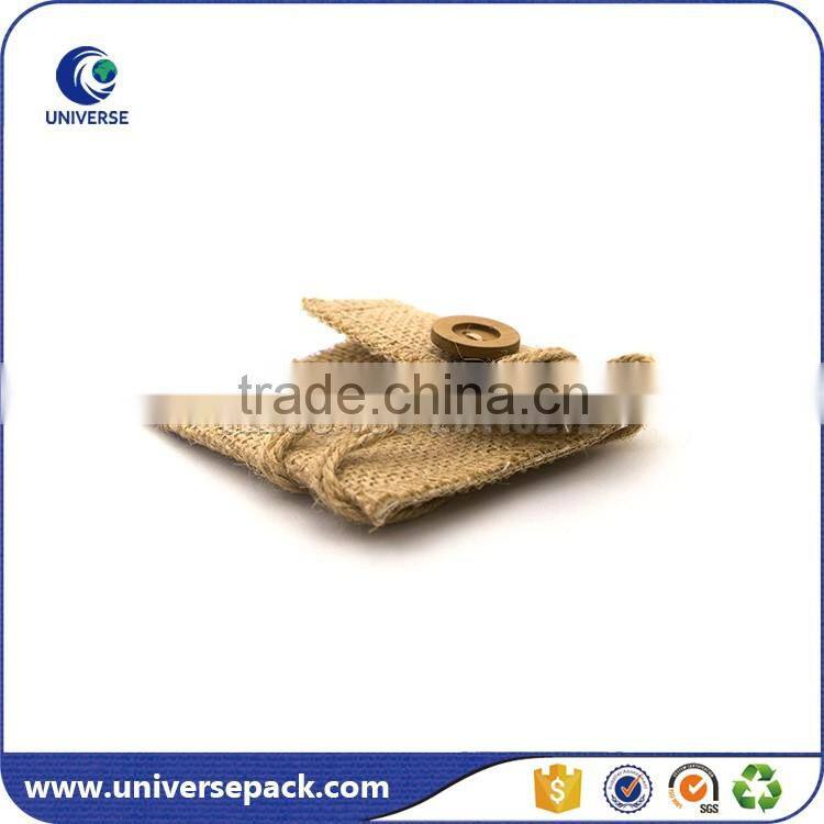 best price mini jute pouches for gift and jewelry packing