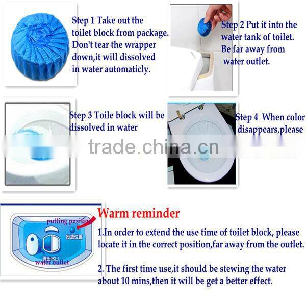 Long Lasting Effective Blue WC Toilet Blocks