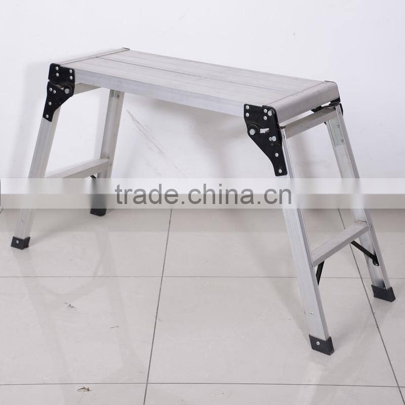 Aluminum foldable work platform with max load 150kg