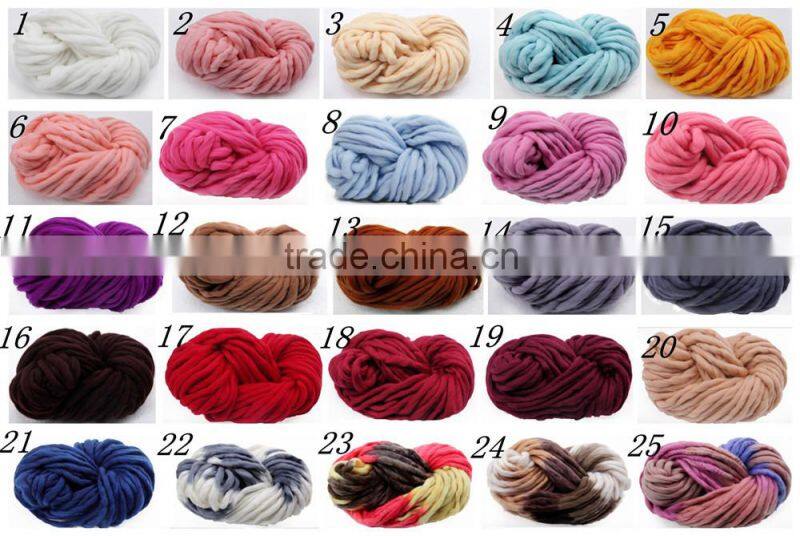 Various Colors Knitted Thick Yarn Basket Baby Photography Bowl Unisex Baby Boy Girl