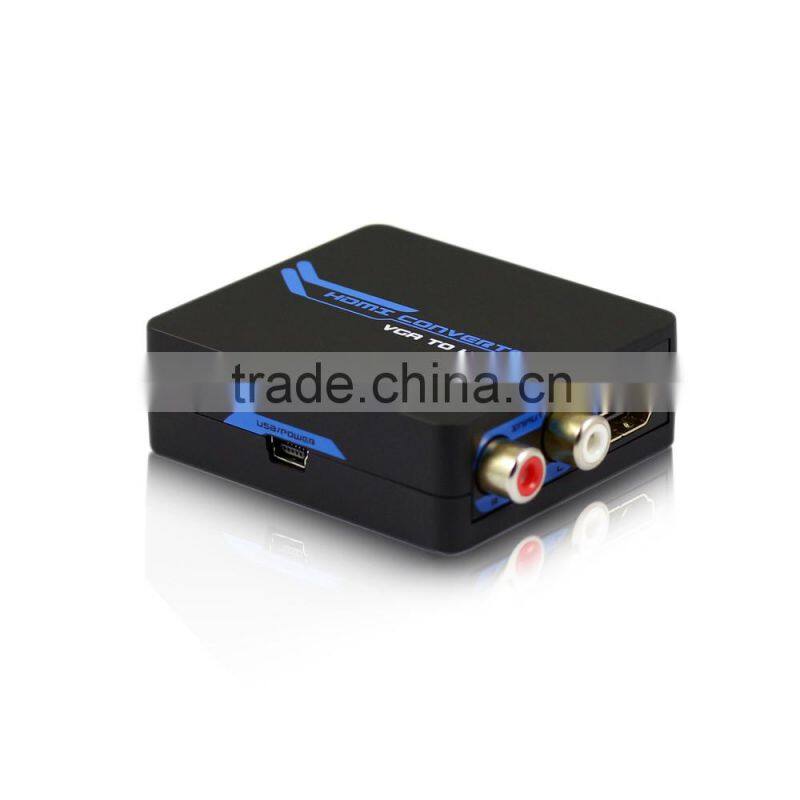 Protech Reasonable price top sell mini vga 2 hdmi converter with R/L
