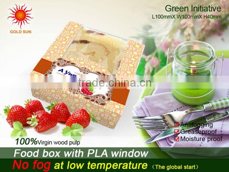 2013 Newest handmade Cake bakery packing With The Anti-fog Windows