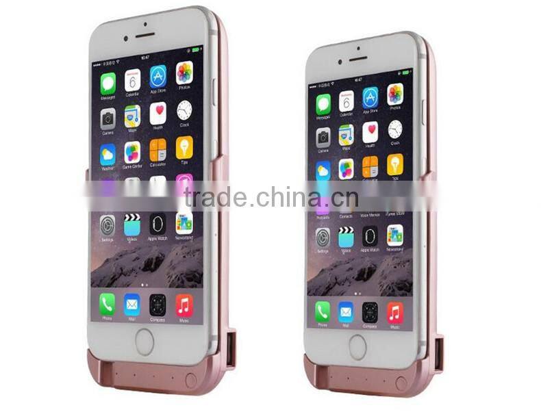 Competitive advantage power bank battery case for iphone 6 and 6S