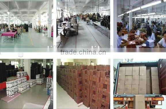 Alibaba china newly design fashional leather zipper lock luggage set