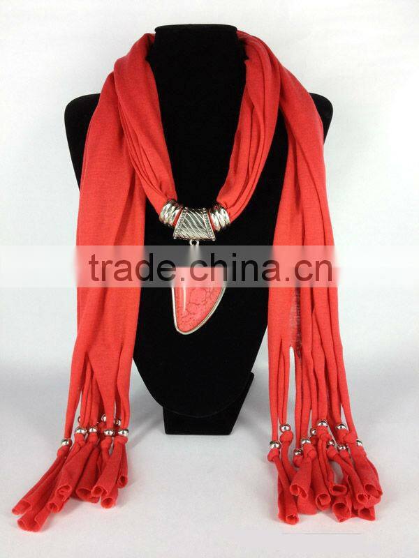 Hot red neckwear polyester shawl fashion scarf accessories jewelry