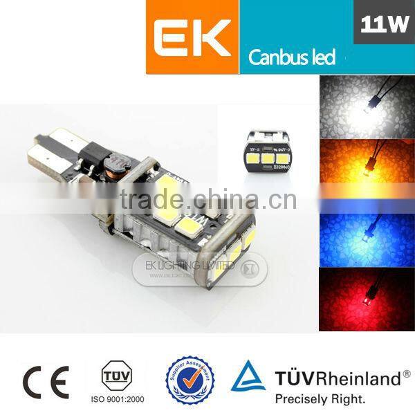Smart system T10/W5W/194 5630 3535 Canbus festoon led car light canbus auto 12v 8w led car bulb