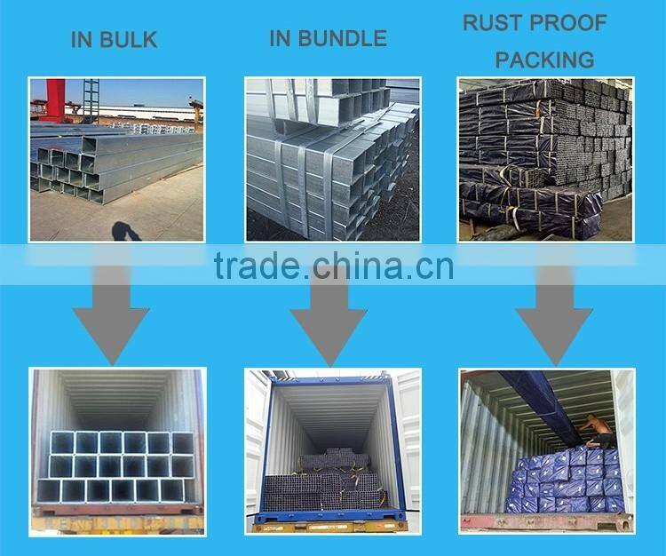 seamless square steel pipe A53B A106B