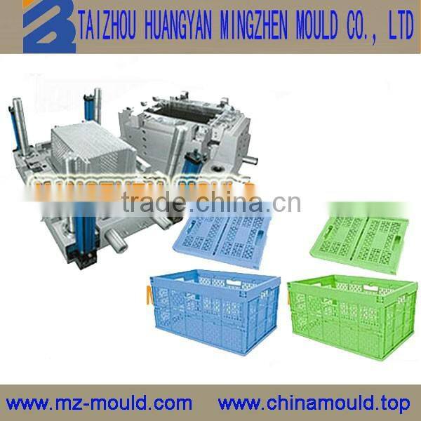 customer made high quality plastic turnover crate mould