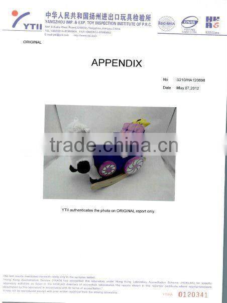 Plush pink elephant cheap rocking horse