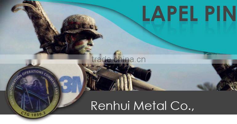 Hot sale 2D / 3D custom metal pin badge