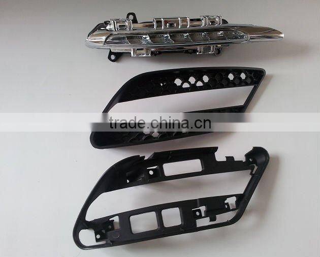high quality LED daytime running lights with cover for BENZ C-CLASS W204 AMG Style