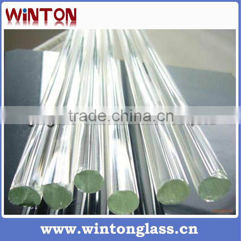 Clear high Borosilicate lighting glass rod