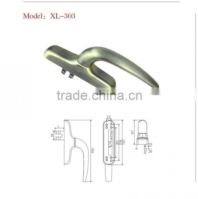 Zinc alloy crank handle for aluminum window XL-303